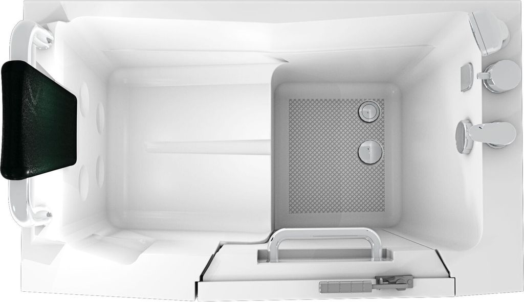 Sitzbadewanne Senioren Wanne Sitzwanne mit Tür S08-C-L Produktbild 6