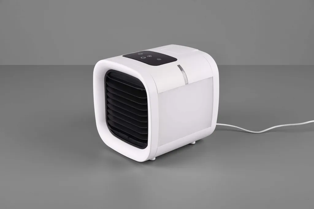 Ventilatore Portatile USB con Acqua e LED - Raffrescatore Desktop 3-in-1 - 4