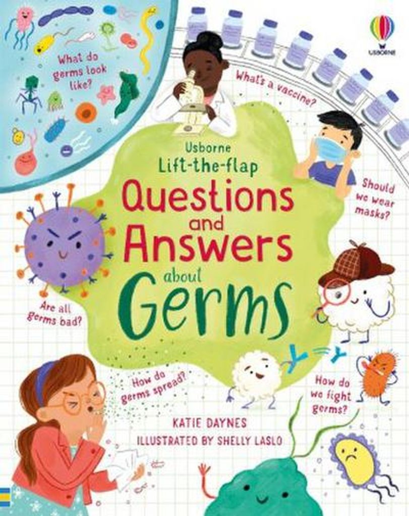 Lift-the-flap Questions and Answers about Germs Immagine del prodotto 