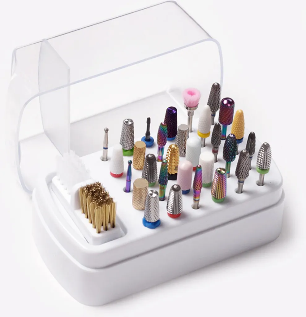 Espositore Smalti Professionale 2 in 1 | Organizzatore e Pulizia Unghie - 3