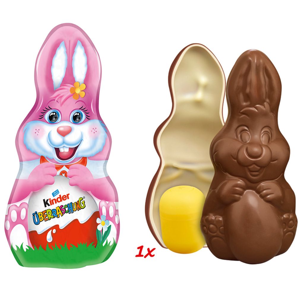 Kinder Schokoladen Osterhase mit Überraschung für Mädchen Produktbild 6