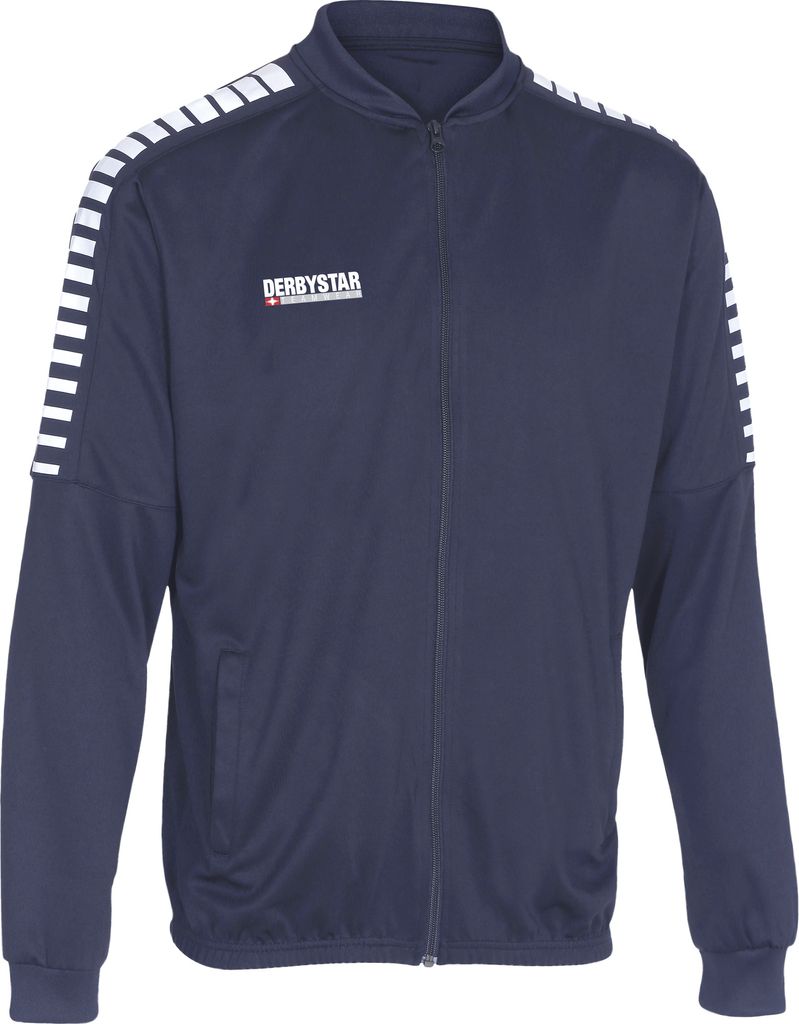 DERBYSTAR Hyper Poly-Arbeitsjacke, Gr.XXXL, navy weiss