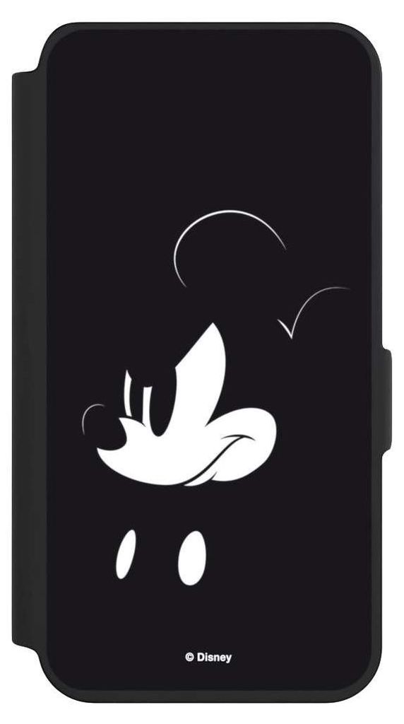 NIVOCASE Klapphülle für Samsung Galaxy S24 Handyhülle aus Kunst Leder NIVOflip schwarz Disney Mickey Mouse Offizielles Lizenzprodukt
