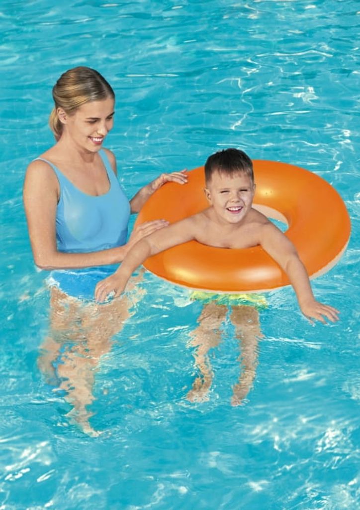 Nadmuchiwane neonowe koło średnica 91cm 2 kolory w torbie Zdjęcie produktu 16