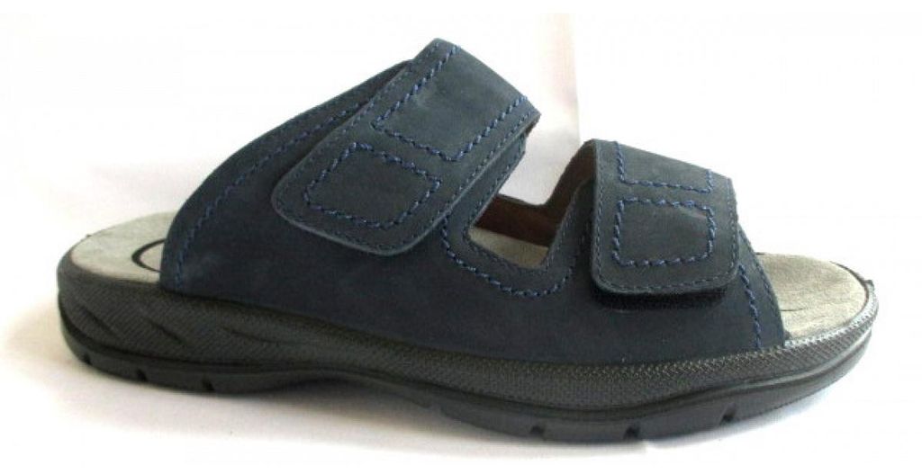 Jomos Activa Pantoletten in Übergrößen Blau 503601 12 845 große Herrenschuhe, Größe:41