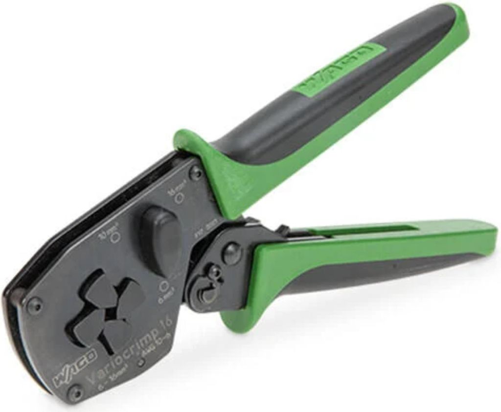 WAGO rimp-Zange Variocrimp 16 Crimp-Bereich6mm²²