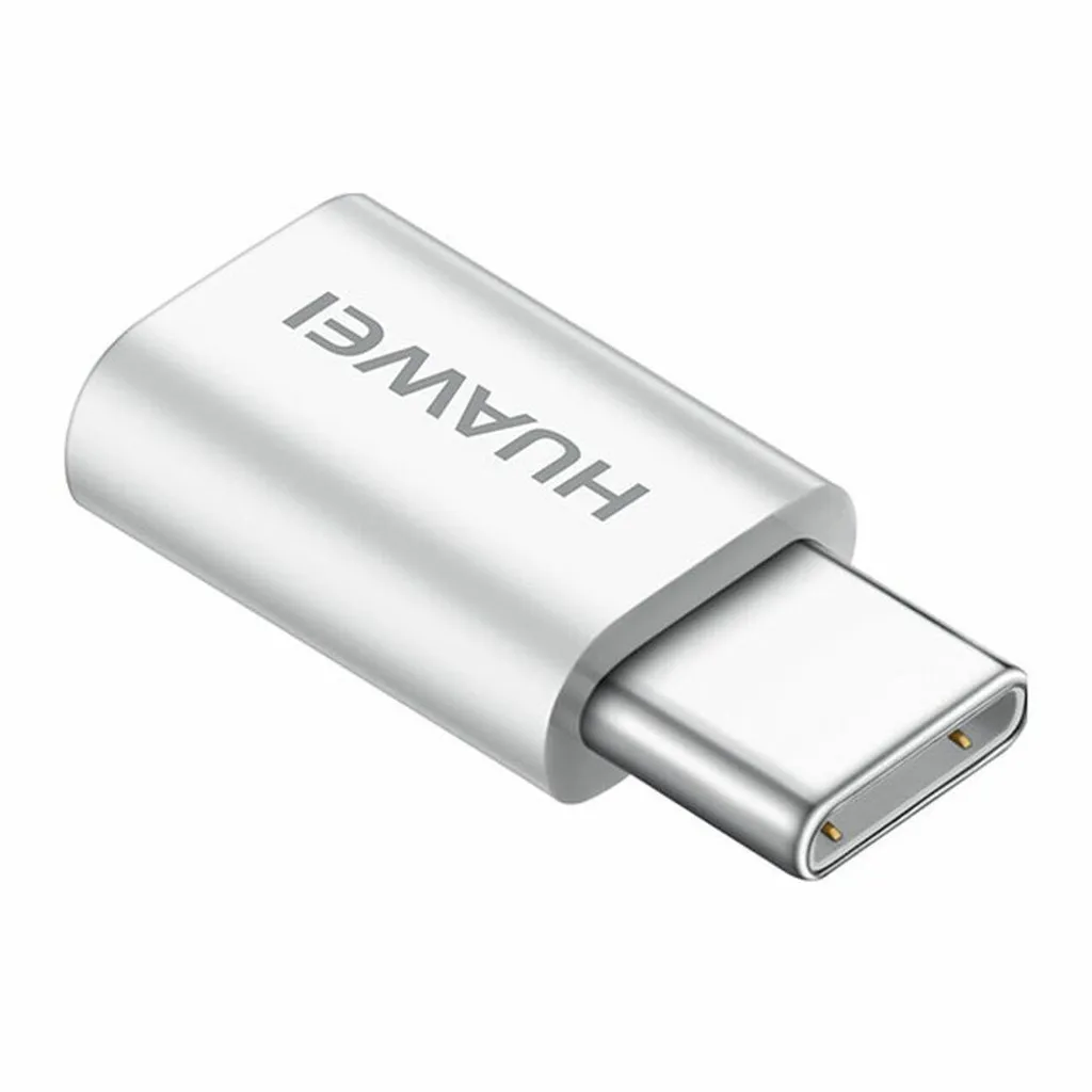 Adattatore Viaggio Huawei AP52 da Micro USB a USB Type-C Bianco