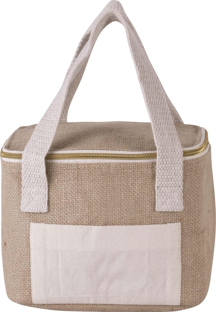 Kimood Kleine Kühltasche aus Jute