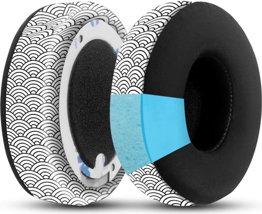 INF Beats Studio3/2 Paraorecchie di ricambio con stampa e combinazione di materiali River Modello 2