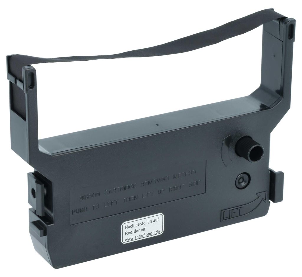 vhbw Farbband Schriftband kompatibel mit Sharp ER-A430, ER 03 RP Nadeldrucker, Bondrucker - Schwarz