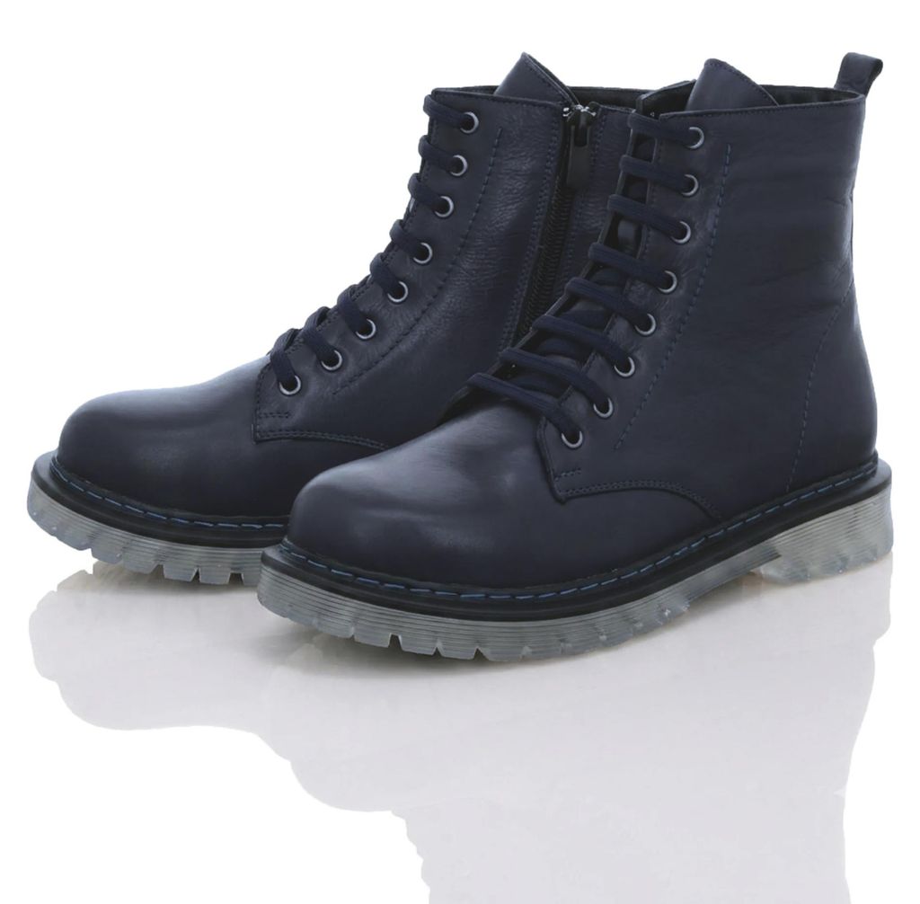 Gemini Damen Schnürboot blau Größe 38 Produktbild 