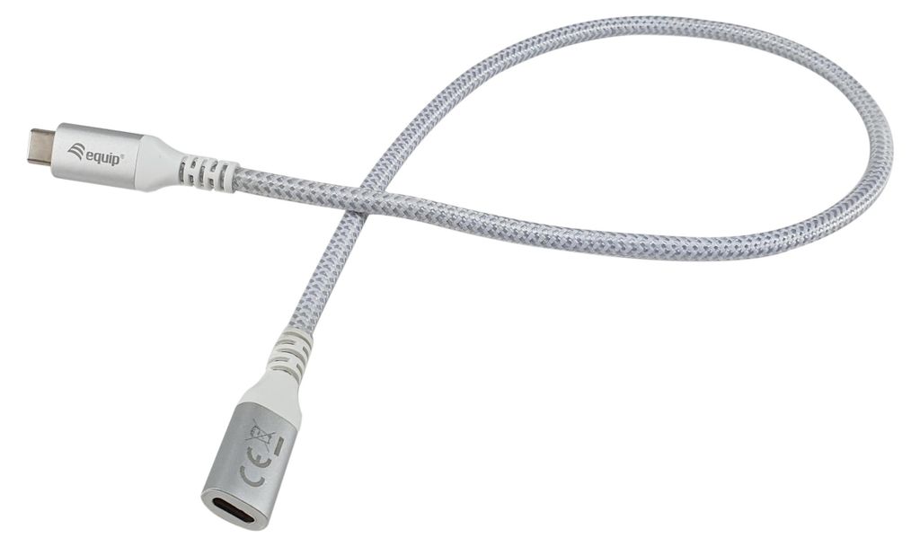 Equip USB 3.2 Gen 2 C zu C Verlängerungskabel, 0,5 m, M/F, Produktbild 