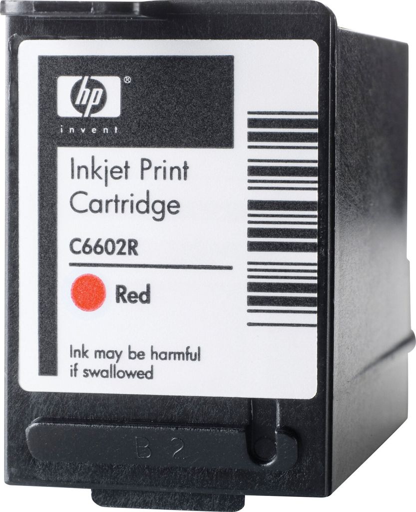 hp HP Tintenpatrone C6602R rot 18ml Produktbild 
