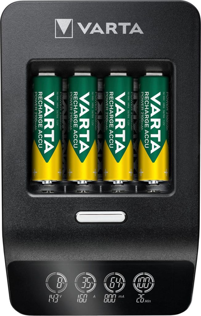 VARTA LCD Ultra Fast Charger+ szybka ładowarka, AA/AAA + Zdjęcie produktu 
