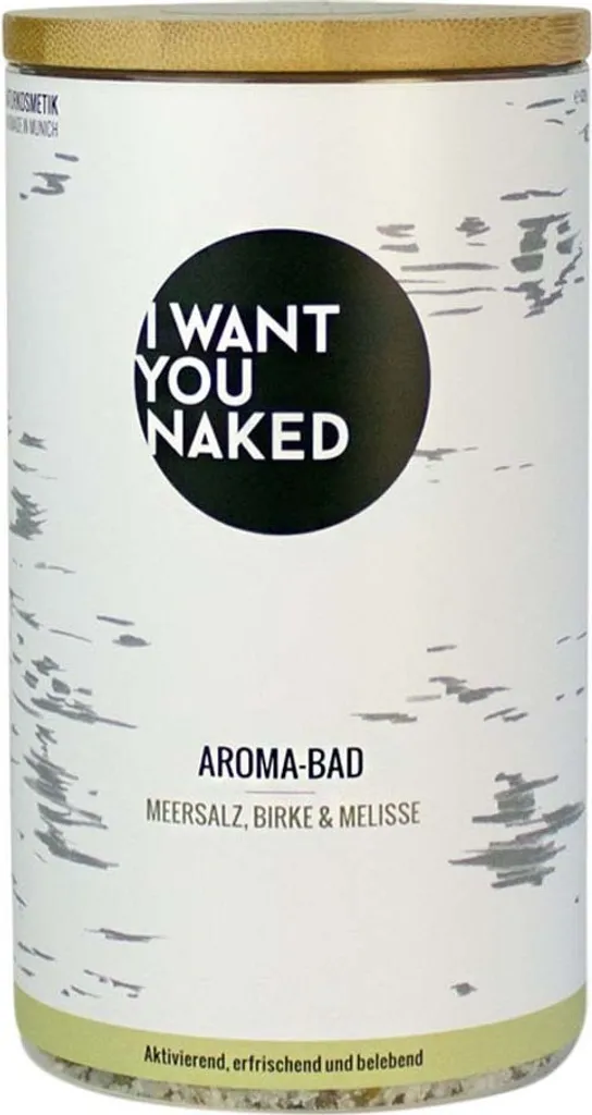 I WANT YOU NAKED Bain Aromatique Recharge Baby Bouleau & Mélisse 620g