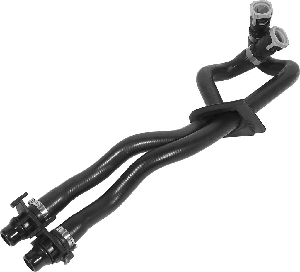 Auto Heizung Wasserschlauch LR019276 Gummi Ersatz Schwarz
