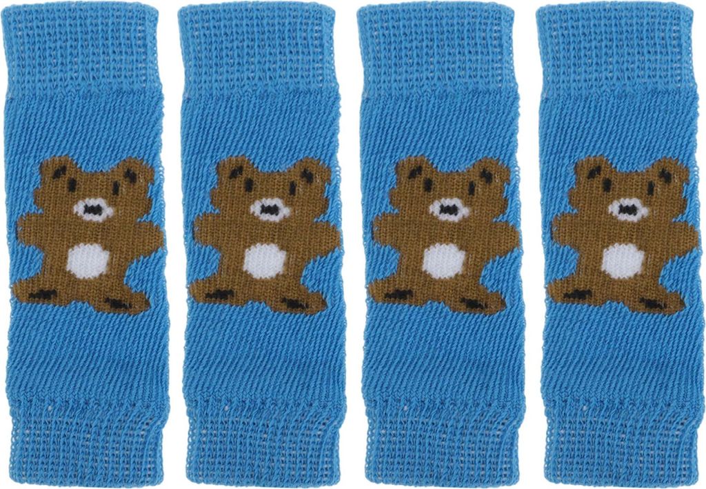 Packung Mit 4 Hundebeinwärmern Winter Weiche Warme Gestrickte Hundebeinsocken Hundebeinschoner Gelenkschutz Geeignet Für Kleine Hunde Kätzchen W...