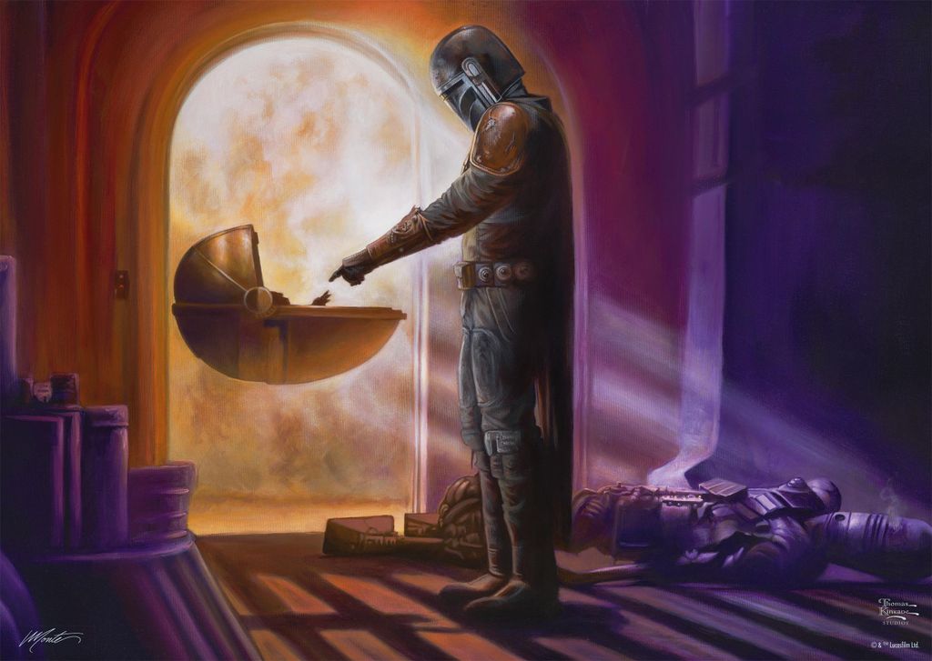 Thomas Kinkade Studios: Star Wars - The Mandalorian - Het Productafbeelding 