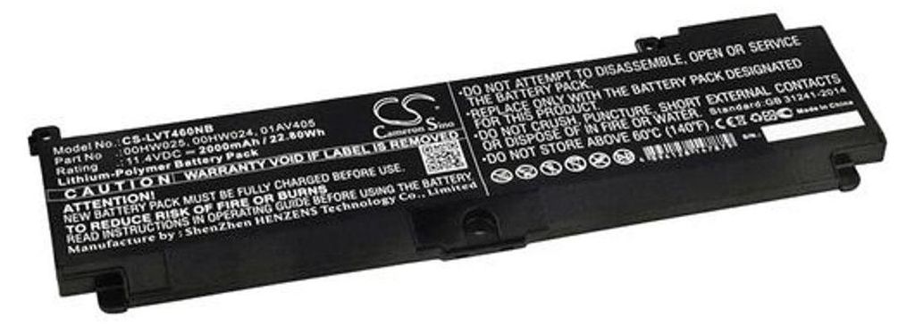 Baterie pro Lenovo ThinkPad T470s atd Obrázek produktu 