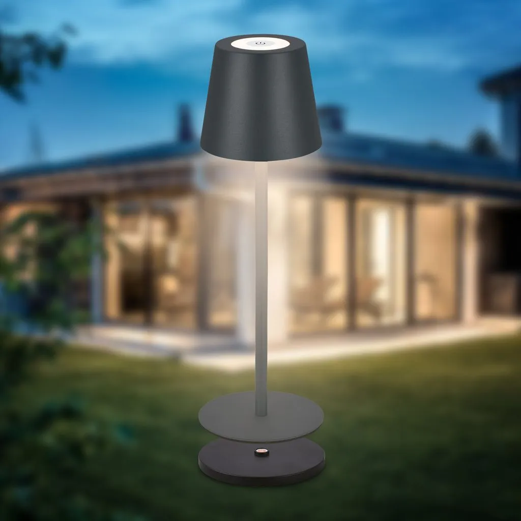 Lampe LED Tactile à Intensité Variable IP44 Protection Éclaboussures - 10