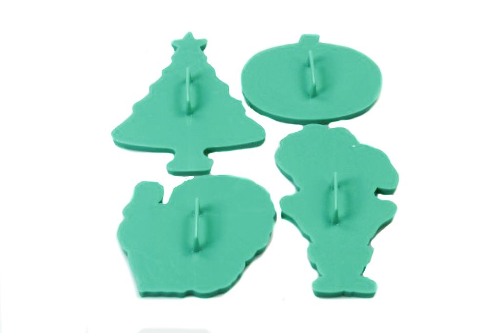 TUPPERWARE Backen Ausstecher grün Ausstechform Plätzchen Ausstecherle Kekse