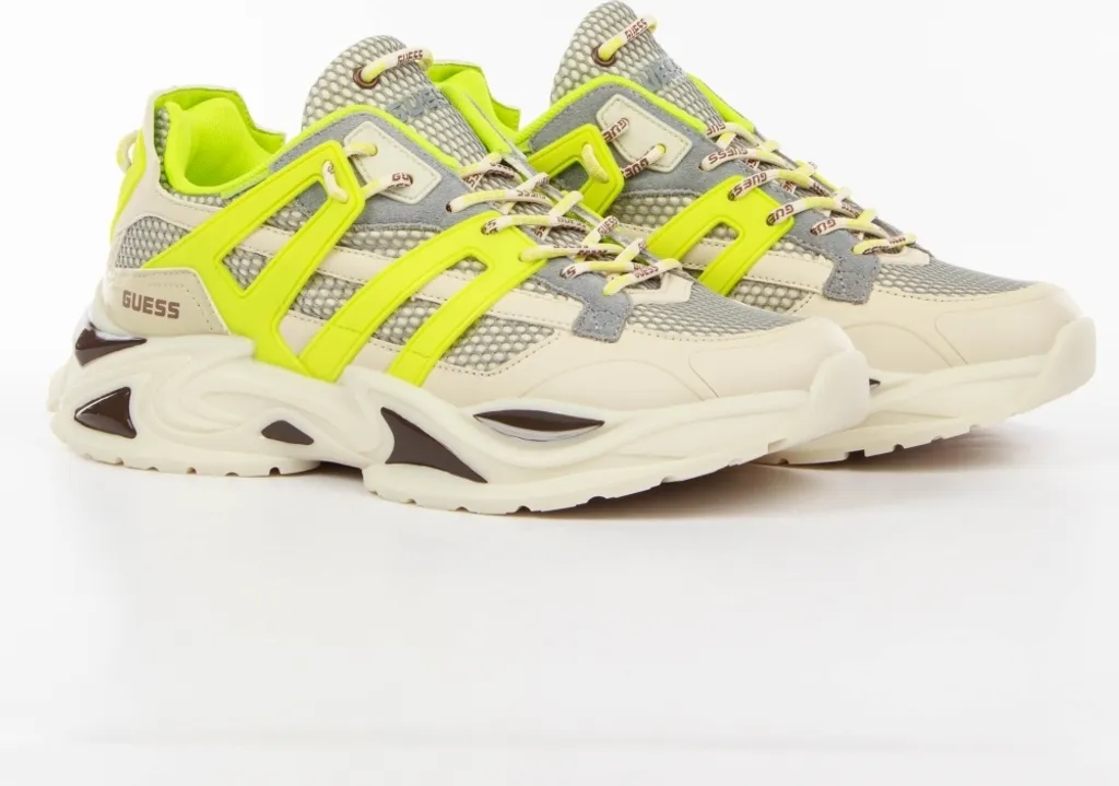 Sneakers Chunky Guess Blanches - Chaussures à Plateforme Style Urbain - 2
