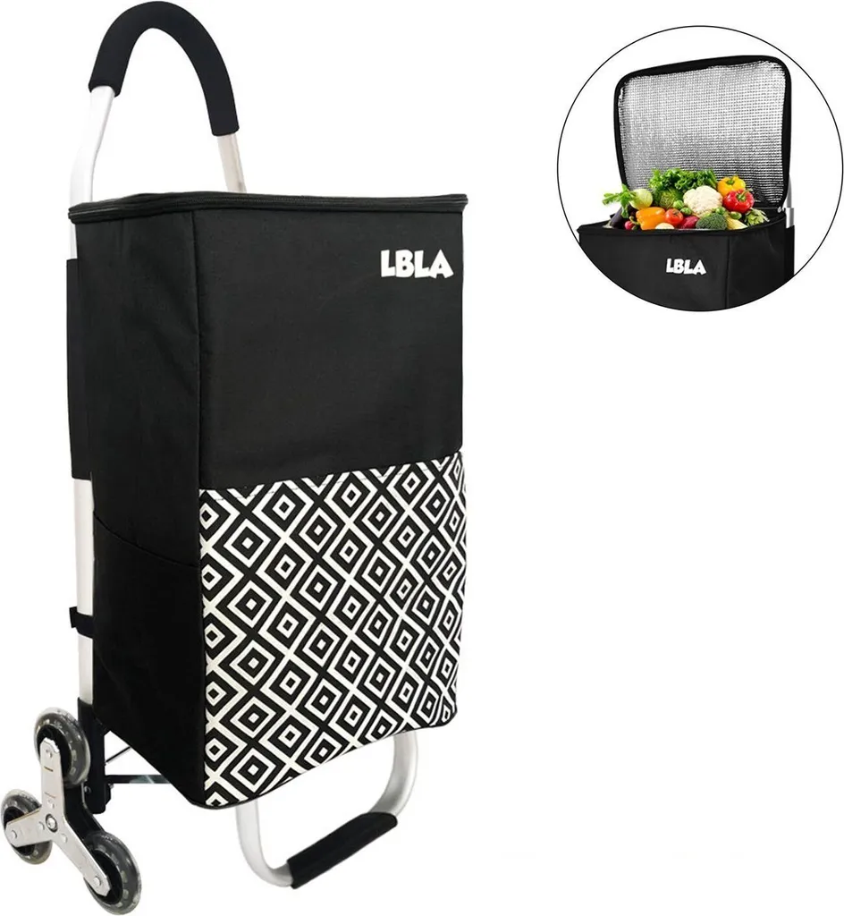 LBLA Einkaufstrolley 48L klappbar mit