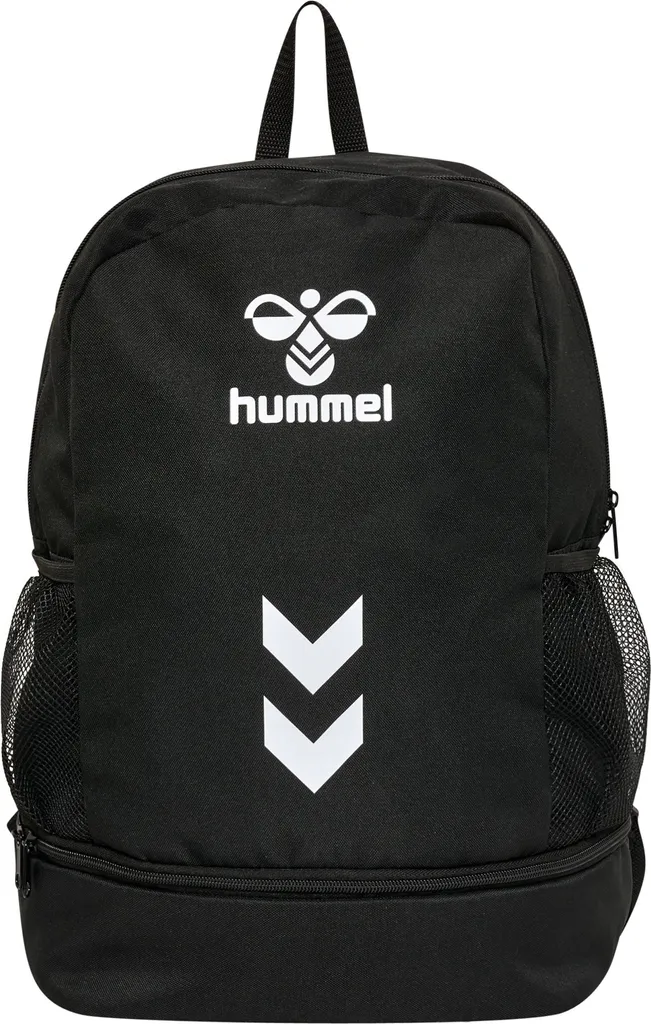 Zaino Sportivo Hummel HML Essential 26L - Equipaggiamento Pro Nero