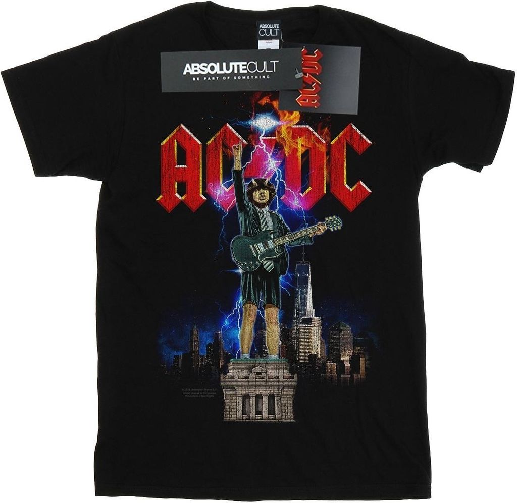AC/DC - T-Shirt für Herren BI7312 (4XL) (Schwarz)