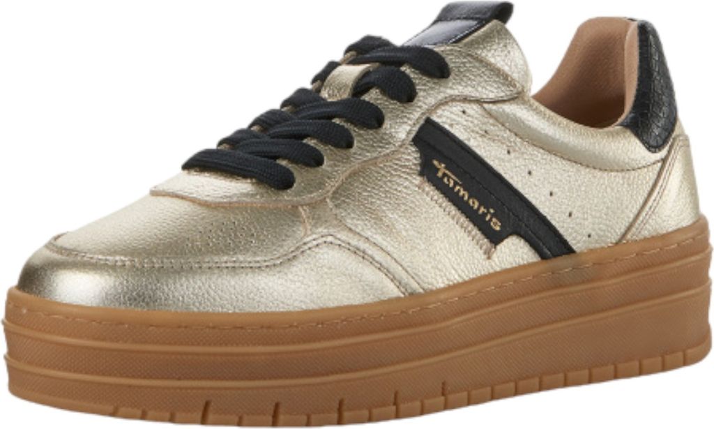Tamaris Sneakers Laag  Sneakers Laag - Goudkleur - Maat 36 Produktbild 