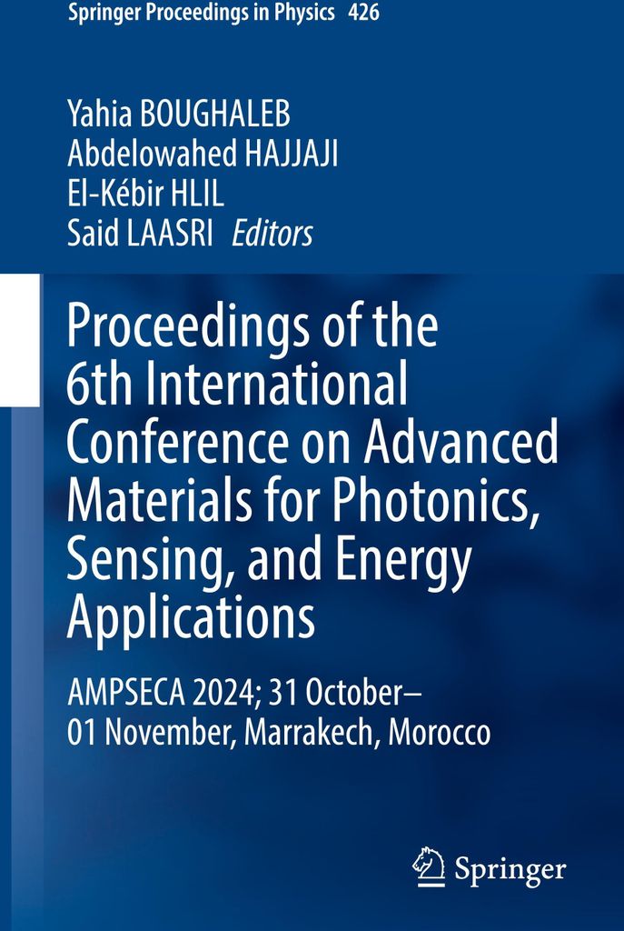 Proceedings of the 6th International Conference on Advanced Materials for Photonics, Sensing, and Energy Applications