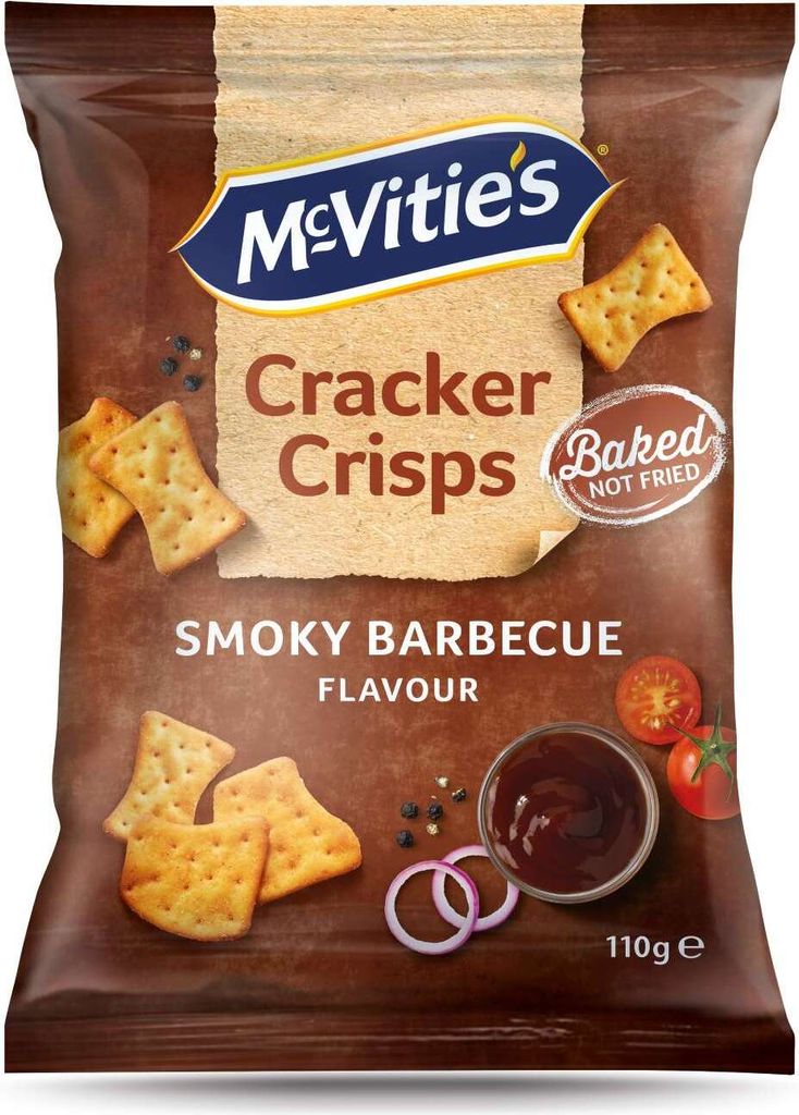 McVitie's Cracker Crisps Smoky Barbecue 110g