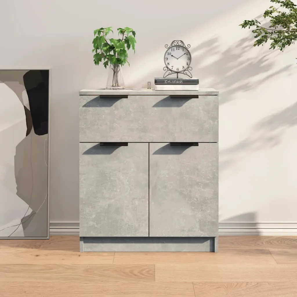 Maison Exclusive Credenza Grigio Cemento 60x30x70 | Mobile Ingresso