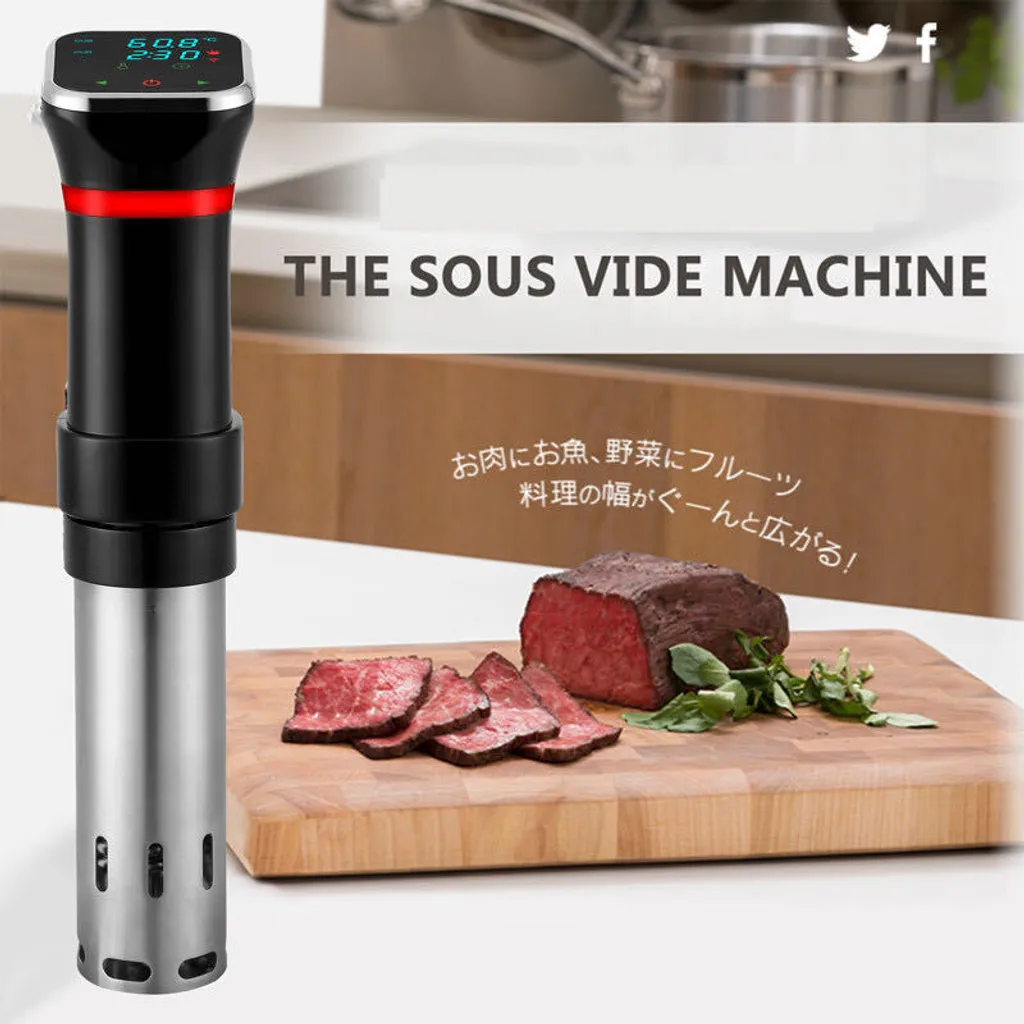 Machine sous vide pour conservation des aliments 1000W format compact - 4