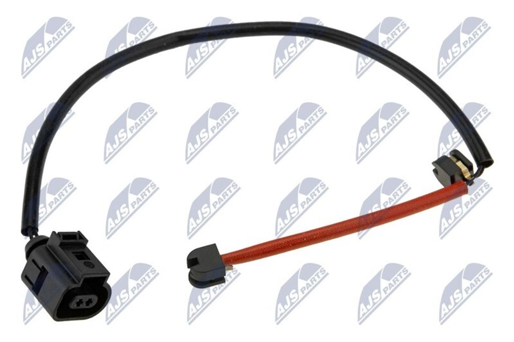 NTY HCZ-VW-002 Warnkontakt Bremsbelagverschleiß 419mm Vorne für VW Touareg (7LA, 7L6, 7L7) Touareg (7P5, 7P6) für AUDI Q7 (4LB) für PORSCHE Cay...