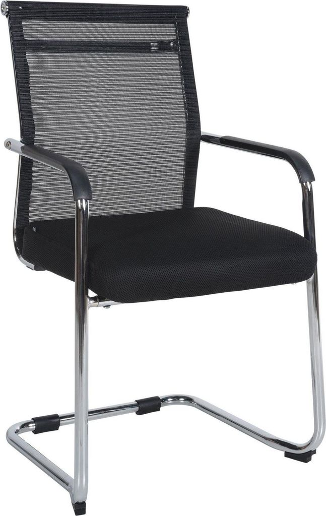 Esszimmerstuhl Stoffpolsterung – Bequemer Sitz – Ergonomisches Design | Farbe: Chrom