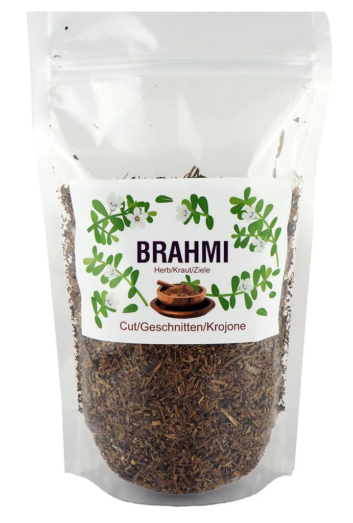 Brahmi/Bacopa monnieri 200 g - getrocknet, geschnitten, Produktbild 