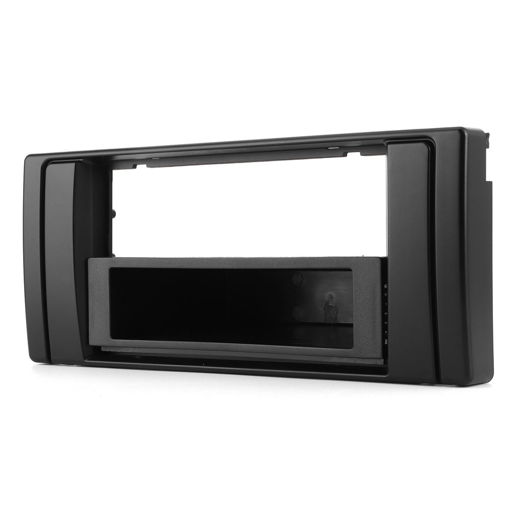 1 Din Stereo Radio Fascia Dash Panel Rahmen Innen Zubehör Fit für 5 Serie E39 X5 E53