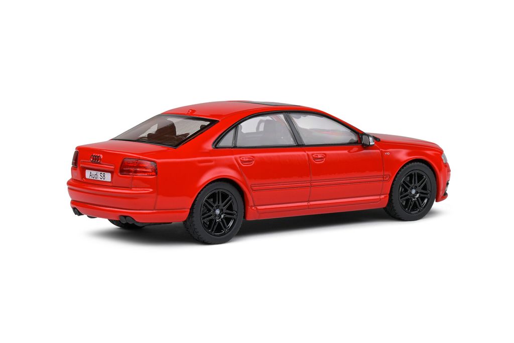 Solido Modellauto Maßstab 1:43 Audi S8 D3 rot 2010 S4313304 Produktbild 3