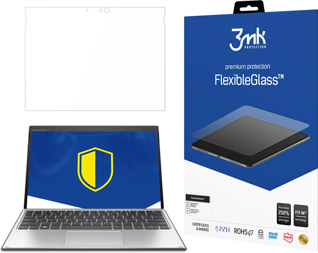 Protezione Schermo HP Elite X2 G4: Vetro Flessibile 3Mk Infrangibile