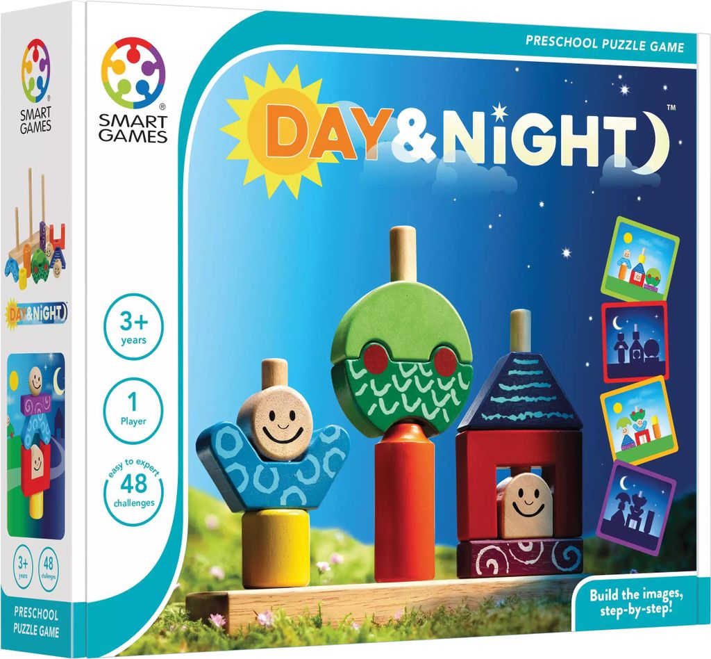 Smart Games Tag & Nacht (ENG) IUVI-Spiele Produktbild 