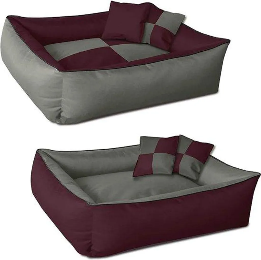 Coussin apaisant et matelas anti-stress pour chiens XL en velours Doux