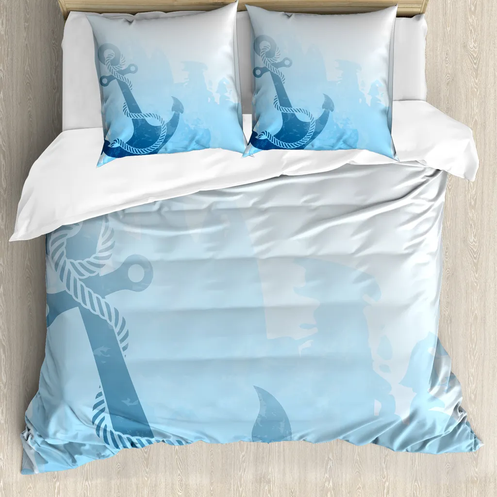 Housse de couette 155x220 cm anti-acariens pour personnes allergiques