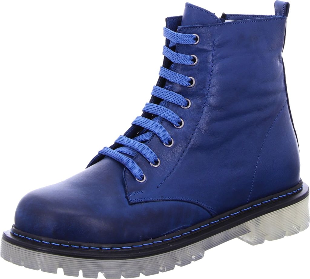 Gemini Damen Stiefelette Combat Boot transparente Produktbild 1