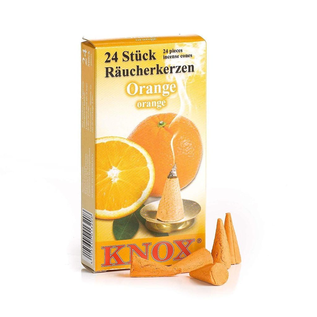 KNOX - Räucherkerzen Räucherkegel Gr. M - Orange Produktbild 