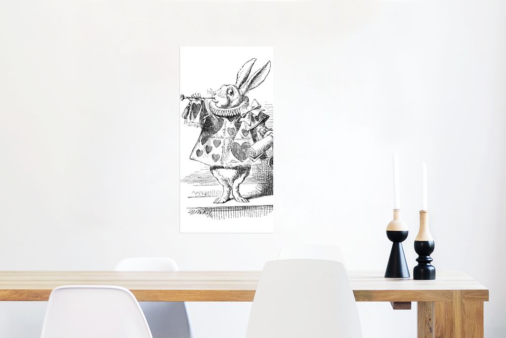 Poster - Alice im Wunderland - 40x80 cm