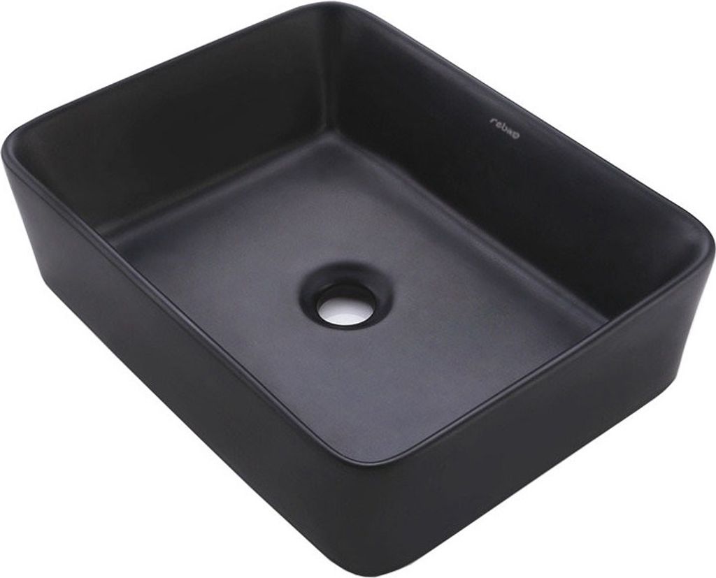 Rebiko Keramik Waschbecken Aufsatzwaschbecken Waschschale Produktbild 