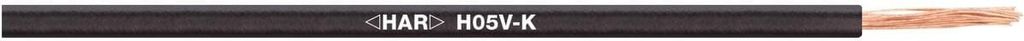 4510041S Litze H05V-K 1 x 0.50 mm² Rot 250 m