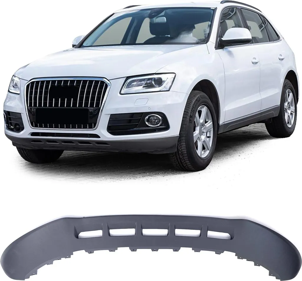 Bavette de Pare-chocs Avant Noire pour Audi Q5 8R - Spoiler Inférieur