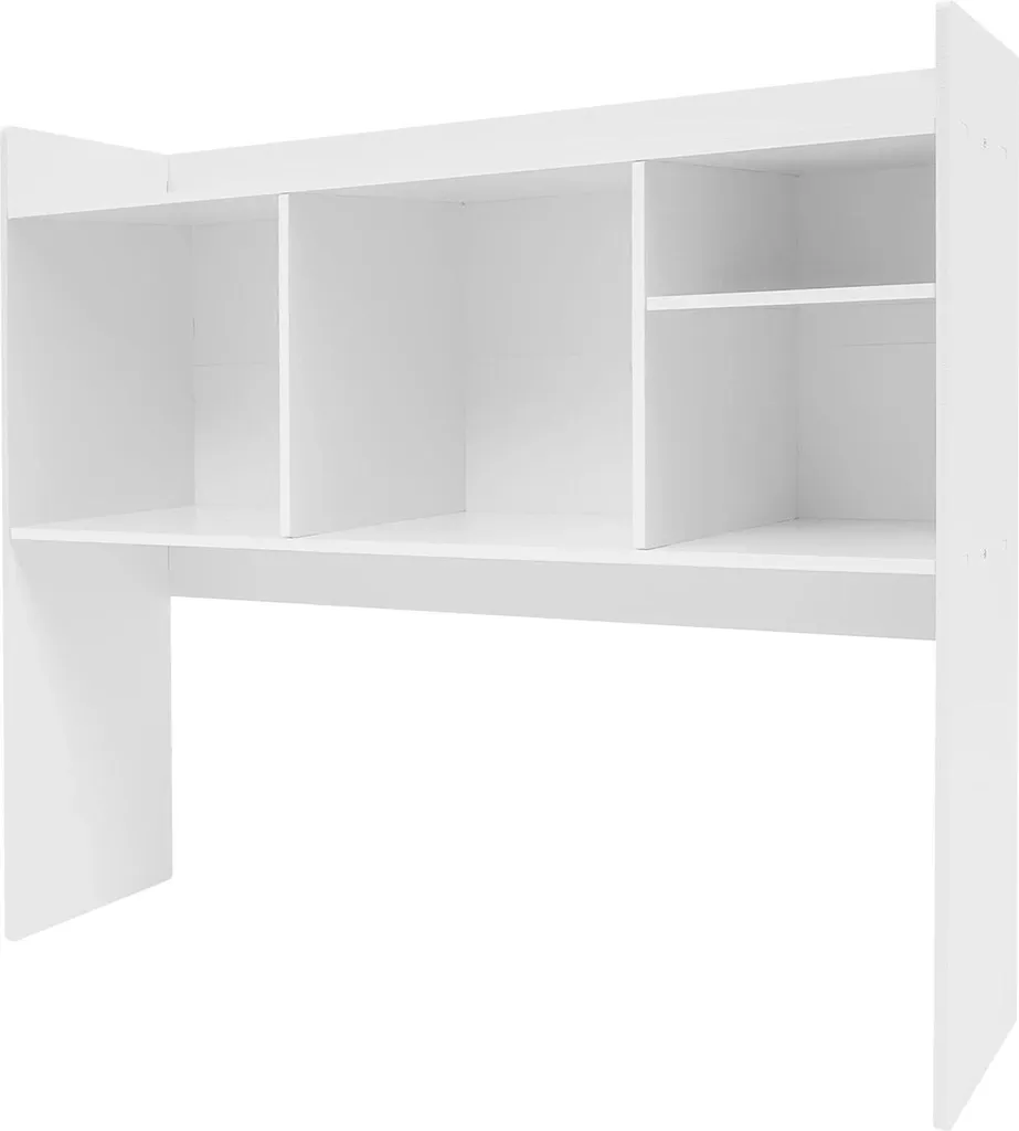 Scaffale Scrivania Bambini Bianco PVC Sicuro - 91,4x80 cm - 30kg